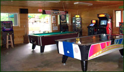 Bass Lake Campground Game Room